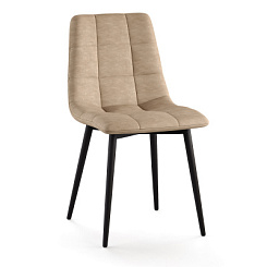 Стул Чили каркас муар черный (каркас черный тк. коллекции Aloba бежевый) Стул Чили каркас муар черный (каркас черный тк. коллекции Aloba бежевый)