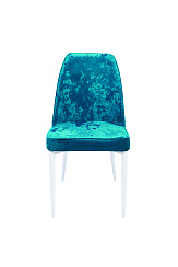 Стул Одри (каркас белый, тк. океан велюр) Стул Одри (каркас белый, тк. океан велюр)